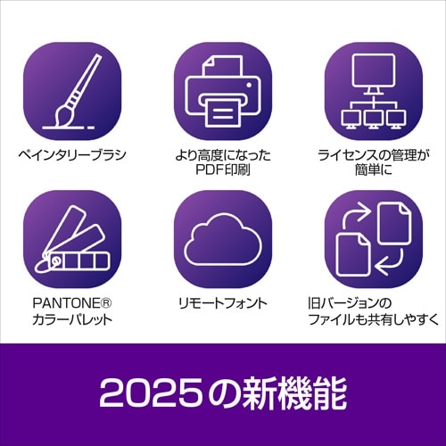 グラフィック・デザインソフト|CorelDRAW Graphics Suite 2025 グラフィック・デザインソフト|CorelDRAW Graphics Suite 2025