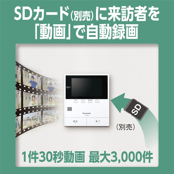 Panasonic�i�p�i�\�j�b�N�j&nbsp;�e���r�h�A�z���@�ǂ��ł��h�A�z��&nbsp;VL-B50AF