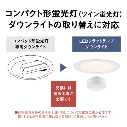 Panasonic�i�p�i�\�j�b�N�j&nbsp;LED�t���b�g�����v�_�E�����C�g&nbsp;HH-SN0005L