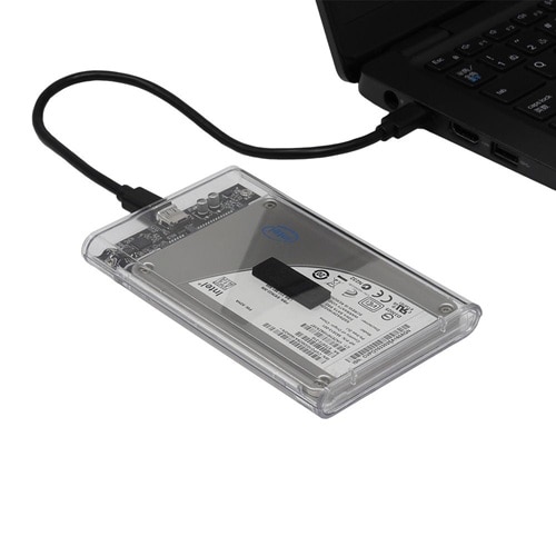 Ainex�i�A�C�l�b�N�X�j&nbsp;2.5�C���`SATA SSD�^HDD�N���A�P�[�X&nbsp;HDE-22