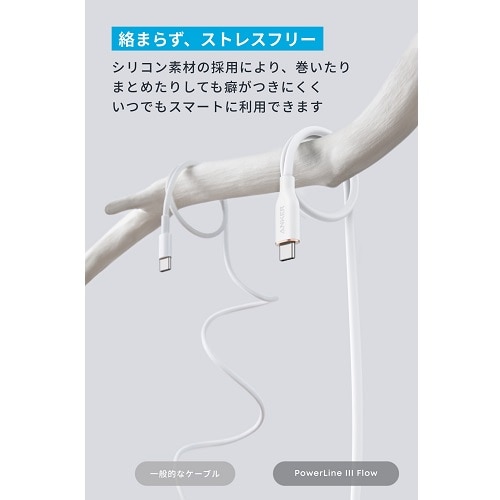 ANKER Anker PowerLine III Flow USB-C & USB-C P[u 1.8m A8553N22