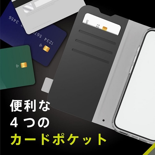 gjeB iPhone 16 [FlipNote] ϏՌtbvm[gP[X TR-IP24M2-FN-SHPK