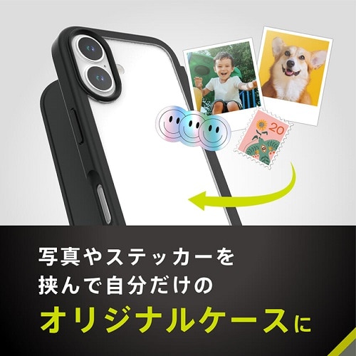 gjeB iPhone 16 [Flip Shell] wʃNAtbvVFP[X TR-IP24M2-FS-NV