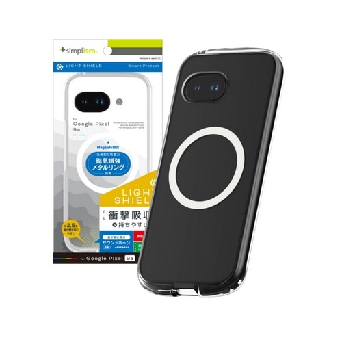 gjeB Google Pixel 9aΉ [LIGHT SHIELD] nCubhP[X TR-PX259A-LDMS-CLWT