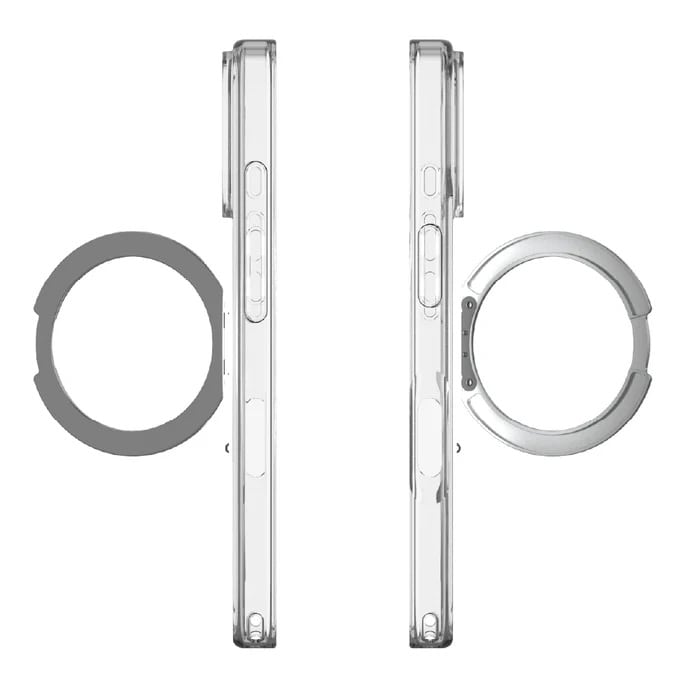 �g���j�e�B&nbsp;iPhone 17�p�@[Turtle MagStand] MagSafe�Ή� �����O�X�^���h�t���n�C�u���b�h�N���A�P�[�X&nbsp;TR-IP25M2-TTMSS-CLSV