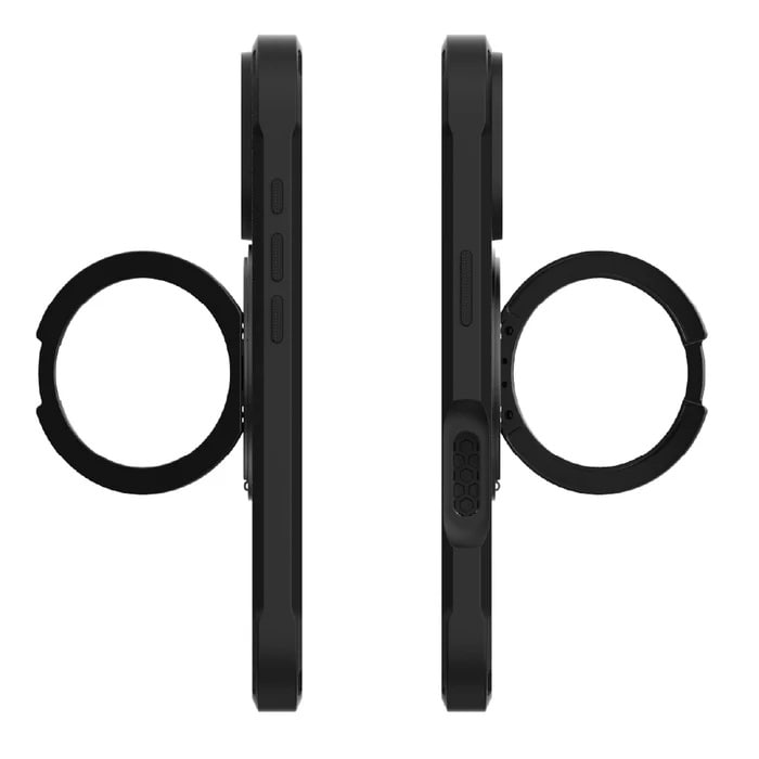 �g���j�e�B&nbsp;iPhone 17�p�P�[�X�@[GRAV Solid UNLIMITED MagStand] MagSafe�Ή� �������݌v �ϏՌ�5M �����O�X�^���h�t��&nbsp;TR-IP25M2-GRUSMS-CLB