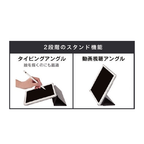 gjeB  iPad Air 11C`(M3^M2)^Air(5^4)tbvVFP[X [FLIP SHELL] TRR-IPD24AS-FS-SMBK