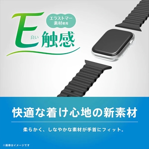 �g���j�e�B&nbsp;Apple Watch 49mm / 46mm / 45mm / 44mm / 42mm ���G�肳�炳�� ���L�@�\�t�� �G���X�g�}�[�E�F�[�u�o���h&nbsp;TR-AW26L-ABEW-WT
