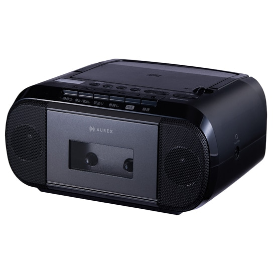 AUREX&nbsp;CD���W�I�J�Z�b�g���R�[�_�[&nbsp;AX-KCR80(K)