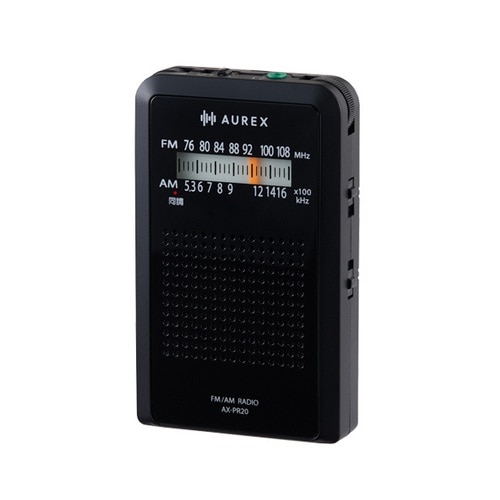 AUREX&nbsp;LED���C�g�t���|�P�b�g���W�I&nbsp;AX-PR20(K)