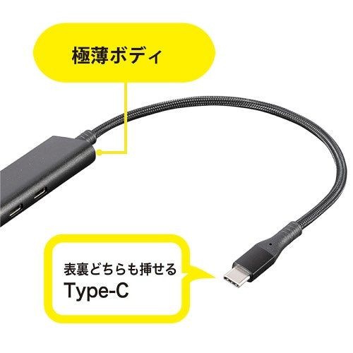 iJoV USB3.2Gen1Type-C4|[g(Cx2/Ax2)A~nu UH-C3364SL