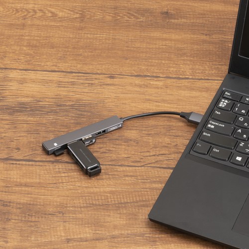 iJoV A~ɔUSBnu STIXV[Y USB2.0 3|[g+SDJ[h[_[C^[ COM-2MSD083GY