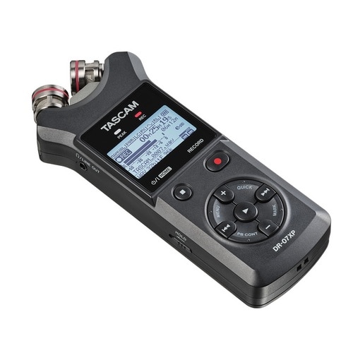 TASCAM ポータブルオーディオレコーダー 8チャンネル TASCAM 可動式マイク搭載32ビットフロート録音対応ステレオポータブル