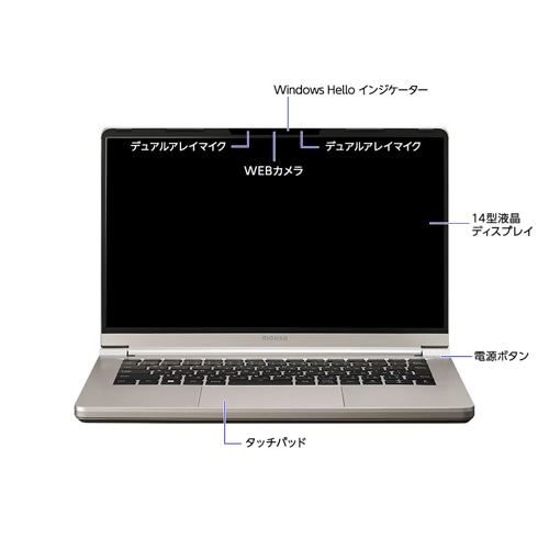 マウスコンピュータ ノートPC｜MN-B4I5M82HB-SG｜[通販]ケーズデンキ