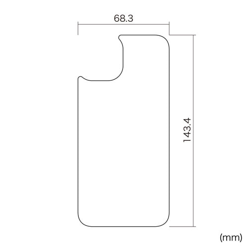TTvC iPhone 13pwʕیwh~tB PDA-FIPH21PBS