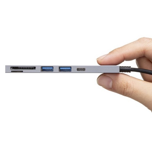 TTvC USB 5Gbps 3|[g X nuiJ[h[_[tEType-Cڑj USB-3TCHC21MS