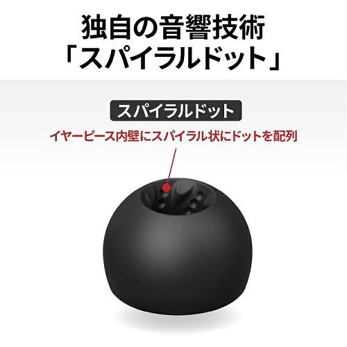 Victor（ビクター） イヤーピース Spiral Dot Pro MSサイズ｜EP