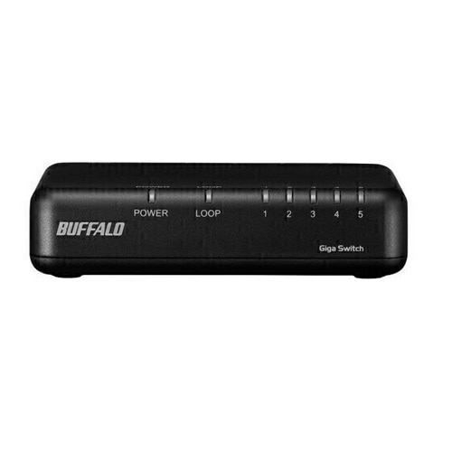 obt@[iBuffaloj GigaΉ XCb`Onu 5|[g vX`bN➑/dOtf LSW7-GT-5EP/BK