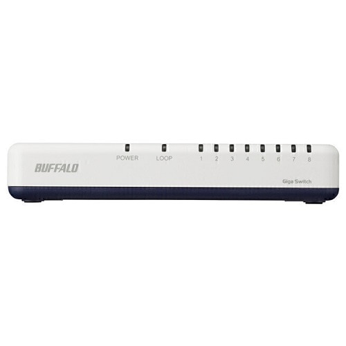 obt@[iBuffaloj GigaΉ XCb`Onu 8|[g vX`bN➑/dOtf LSW7-GT-8EPL/WH