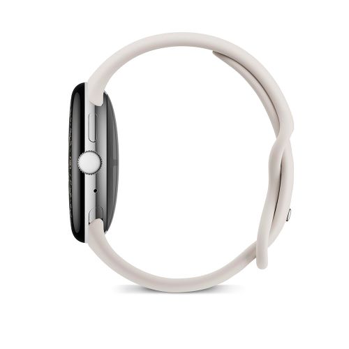 GoogleiO[Oj PixelWatch4 45mmPolished Silver /Porcelain GA09308-US