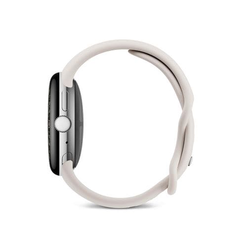 GoogleiO[Oj PixelWatch4 41mmPolished Silver/Porcelain GA10830-US