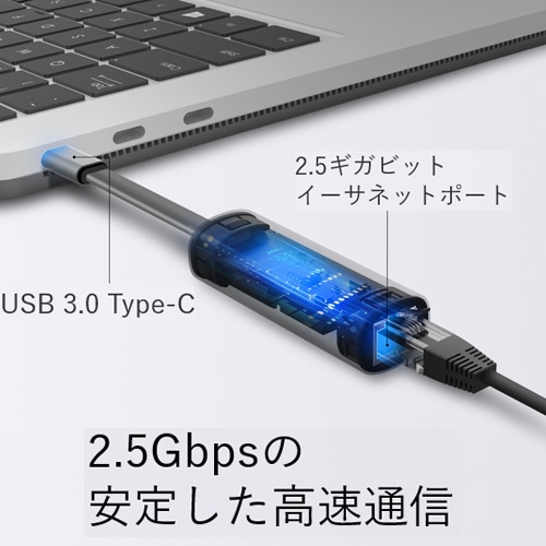 TP-LinkieB[s[Nj USB Type-C 2.5MKrbg LLANA_v^[ UE302C