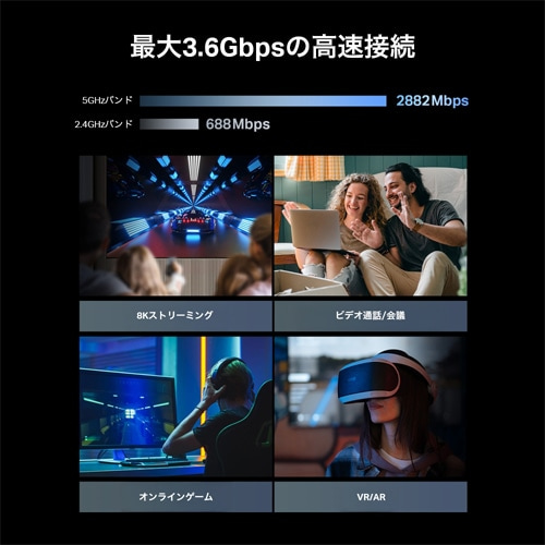 TP-Link�i�e�B�[�s�[�����N�j&nbsp;BE3600 �f���A���o���hWi-Fi 7���[�^�[&nbsp;Archer BE3600 Pro