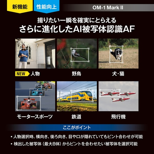OM SYSTEM&nbsp;OM-1 Mark II 100-400mm II ���]�������Y�L�b�g&nbsp;OM-1 Mark II 100-400mm II��� BLK(OM)