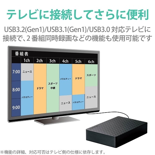 SGD-NZ040UBK ブラック(据え置きHDD)：C7-store+palomasoares.com.br