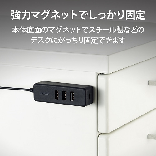 GR USB PD[dΉ USB Type-C HUB (USB2.0) U2HC-T431PBK