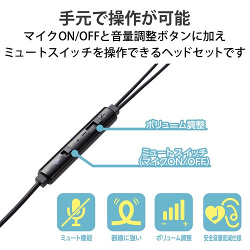 GR qǂp }CNON/OFF@\t Cz 4Ƀ3.5mm^Cv HS-KD05TBK
