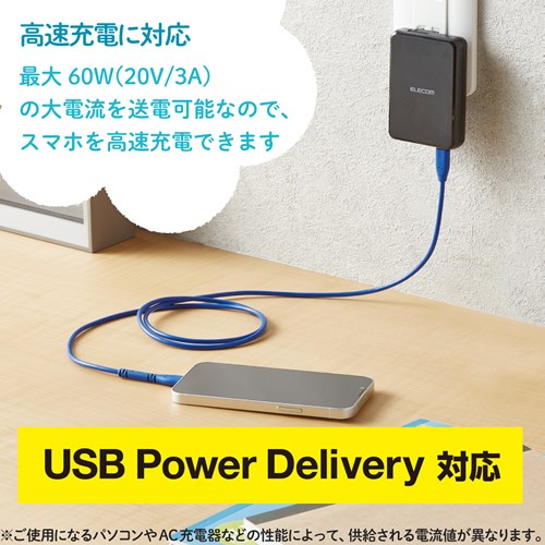 GR iPhone [dP[u USB-C CgjOP[u 1m MPA-CLPSE10BU
