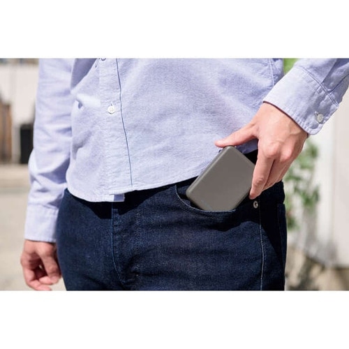 GR RpNgoCobe[(10000mAh/3A/USB Type-C×1) DE-C49-10000DGY