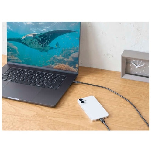 GR USB 80Gbps(USB4 Version2.0)F؃P[u USB4-V2CC10NBK