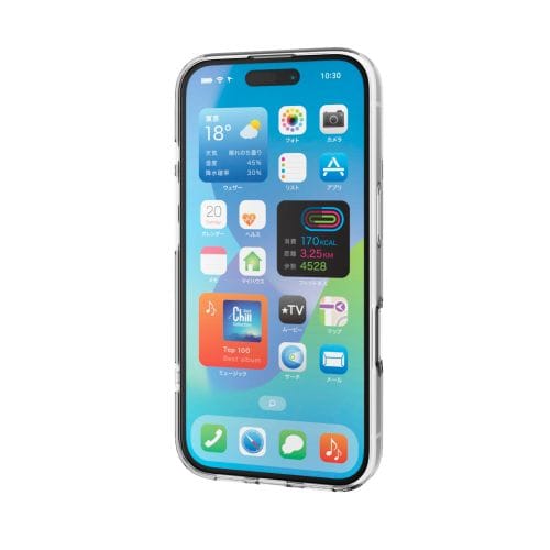 �G���R��&nbsp;iPhone 16 �n�C�u���b�h�P�[�X �t�H���e�B��(R)&nbsp;PM-A24AHVCK2CR