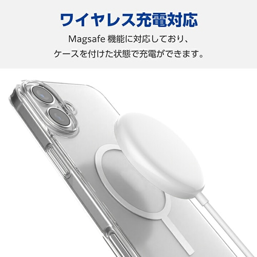 GR iPhone 16 Plus nCubhP[X MAGKEEP PM-A24BMAG02WH