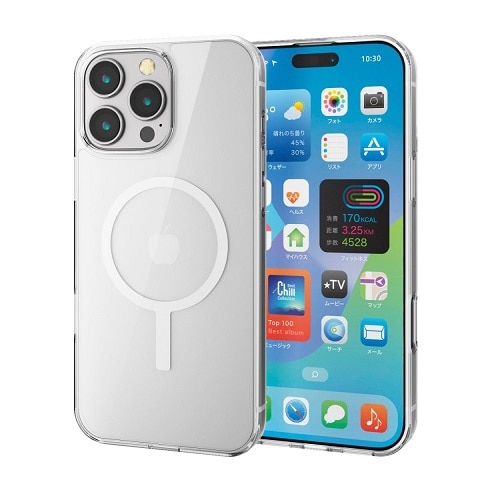 GR iPhone 16 Pro Max nCubhP[X MAGKEEP PM-A24DMAG02WH