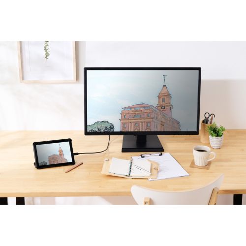 GR USB Type-C(TM) - HDMI(R)ϊP[u CAC-CHDMI10BK2