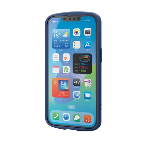 �G���R��&nbsp;iPhone 16e TOUGH SLIM LITE �P�[�X �t���[���J���[ �Ɍ� ���^���X�e�b�J�[�t&nbsp;PM-A25STSLFCKNV