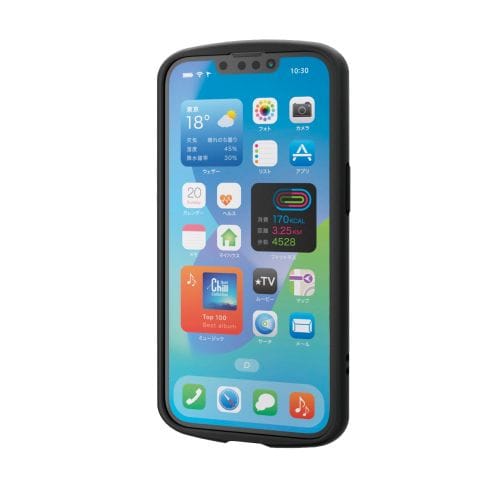 GR iPhone 16e TOUGH SLIM LITE P[X t[J[ Ot PM-A25STSLFCRBK