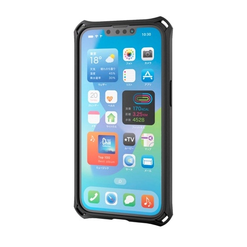 �G���R��&nbsp;iPhone 16e ZEROSHOCK Solid Plus �P�[�X&nbsp;PM-A25SZEROSPBK