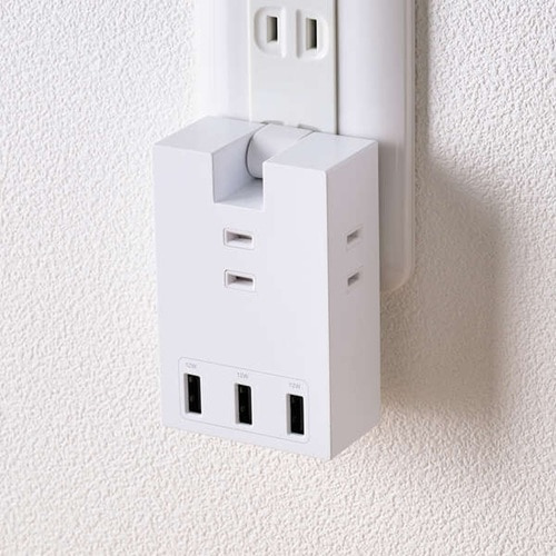 GR RZg}USB^bv(15W/A×3) T-U07-3A3WH