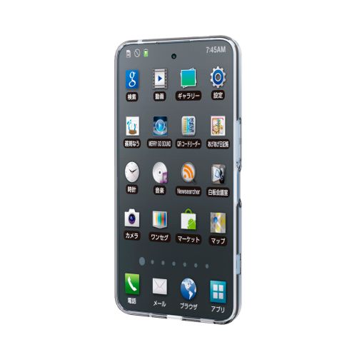 GR AQUOS wish5Ή nCubhP[X(MAGKEEP) PM-S251MAG02BK