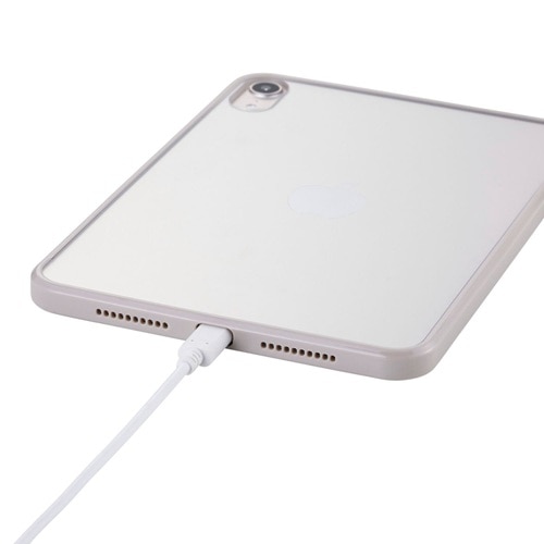 �G���R��&nbsp;iPad mini(A17 Pro) �N���A�P�[�X �n�C�u���b�h �w�ʃN���A&nbsp;TB-A25STSLOGB
