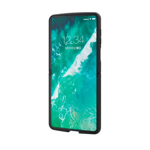 �G���R��&nbsp;GalaxyZ Flip7�Ή� �n�C�u���b�h�P�[�X&nbsp;PM-G255TSLFCBK