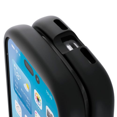 �G���R��&nbsp;iPhone 17 Pro�p�@Grippy  �n�C�u���b�h�P�[�X �����O�t&nbsp;PM-A25CGRPFRBK