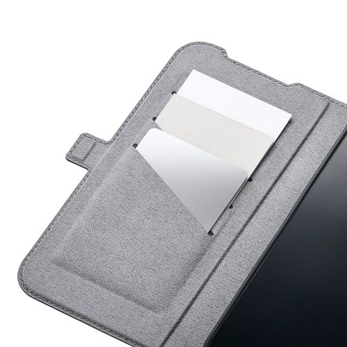 �G���R��&nbsp;iPhone 17 Pro Max�p �蒠�^�P�[�X ���Εt �ϏՌ�&nbsp;PM-A25DPLFY3BK