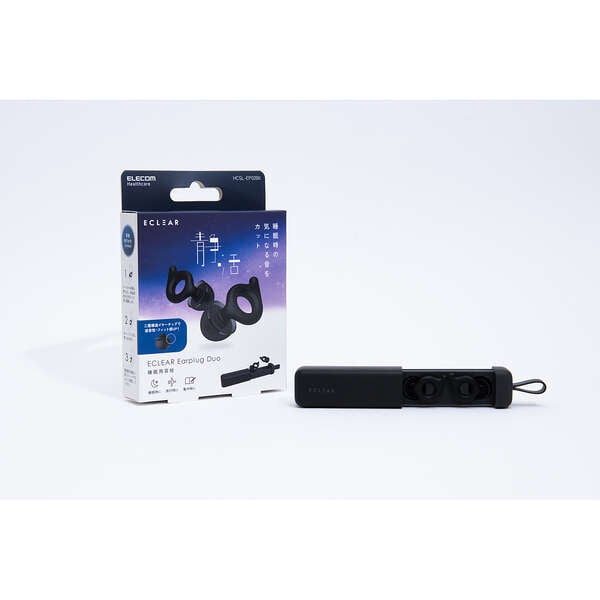 �G���R��&nbsp;�����p�����@ECLEAR Earplug Duo�i�G�N���A �C���[�v���O �f���I�j&nbsp;HCSL-EP02BK