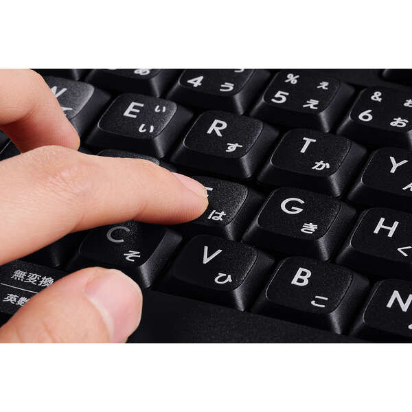 �G���R��&nbsp;2.4GHz�É��t���L�[�{�[�h&nbsp;TK-QT11FDMBK