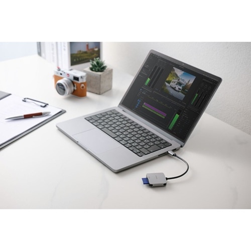 �G���R��&nbsp;USB Type-C�ڑ��P�[�u���t���������[�J�[�h���[�_�[(UHS-I)&nbsp;MR3C-C20SV